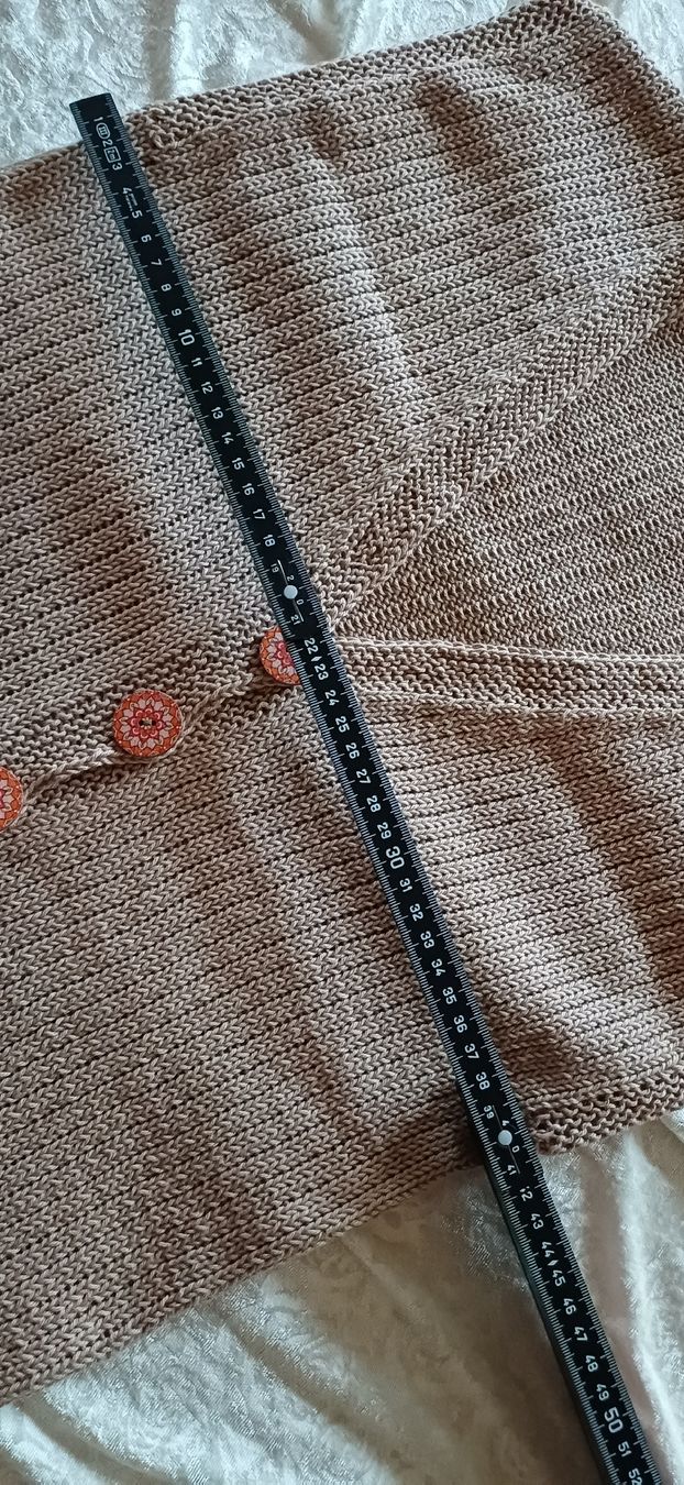 Gilet & Giacche senza maniche: Strickweste Baumwolle beige gestrickt NEU – Nuovo e nell'imballaggio originale da Amriswil venduto da SANNamerino 2
