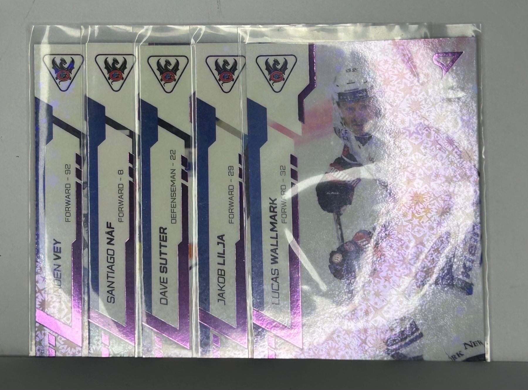 Sportzoo Carte collezionabili: 5x Purple Parallel Cards HCFG – Nuovo (secondo la descrizione) da Biel/Bienne venduto da JAN-SOLO