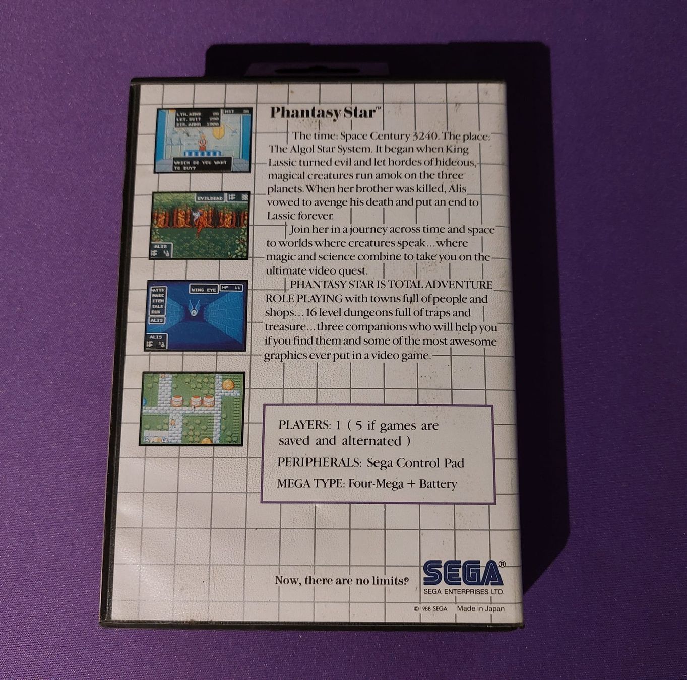 Sega Spiele: Phantasy Star Sega Master System – Gebraucht aus Bichelsee von Kompiuter 1