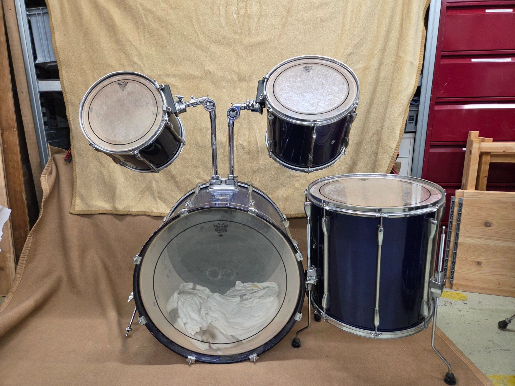 Musikinstrumente: Pearl Export Schlagzeug in Violett – Gebraucht aus Bern von BaernerBrocki 2