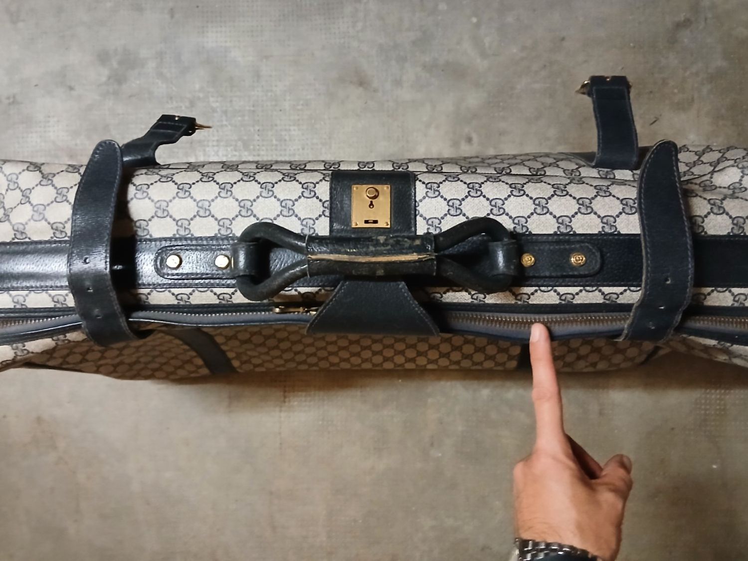 Gucci Valigie: Valise gucci vintage (1) – Usato da Le Grand-Saconnex venduto da Rgt87 1