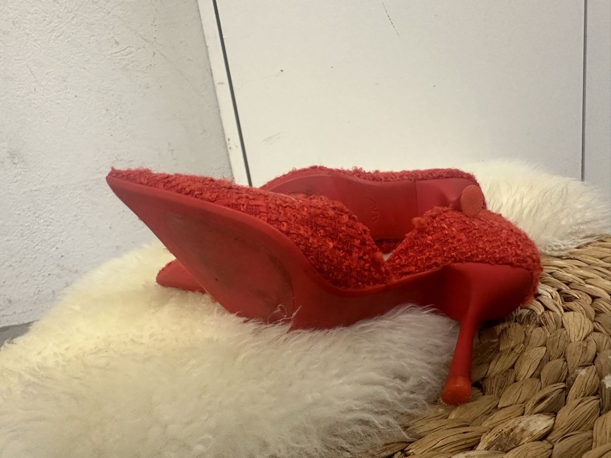 Scarpe da donna: Red Pointed Heels - 36 worn once, Chic Style for Winter! – Usato da Zürich venduto da Jocki02 5