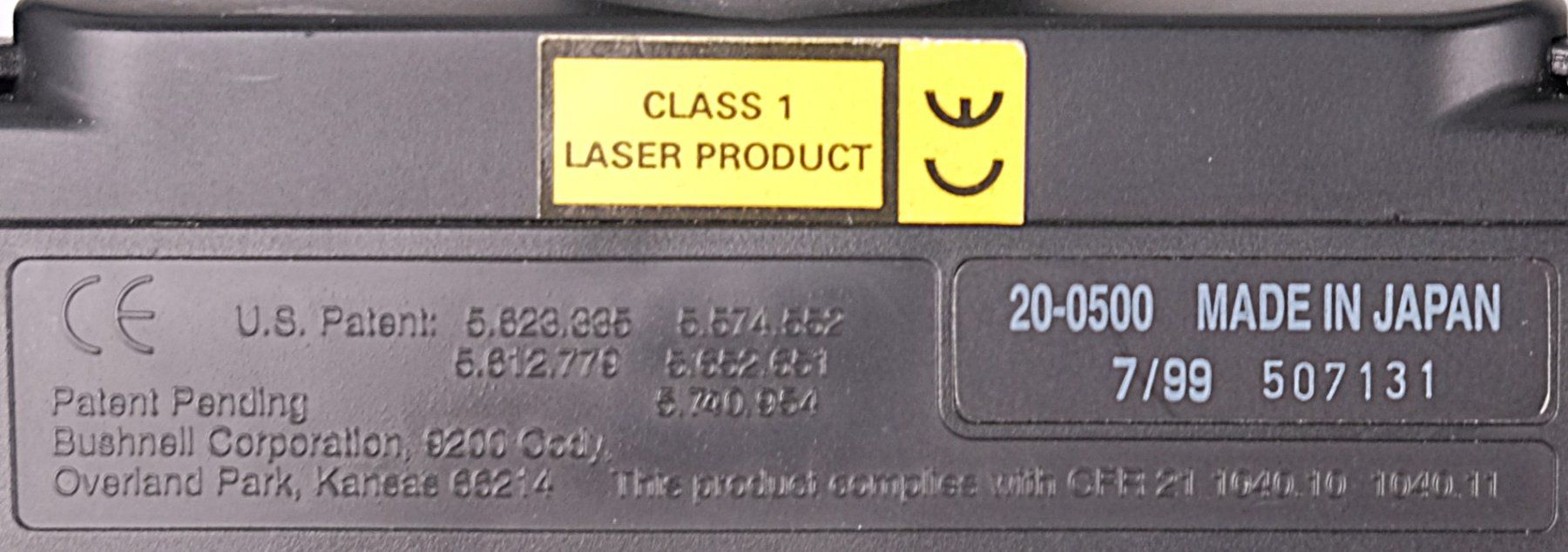 Misurare: Bushnell Yardage Pro 500 Laser-Entfernungsmesser – Usato da Volketswil venduto da brockipfannenstil 5