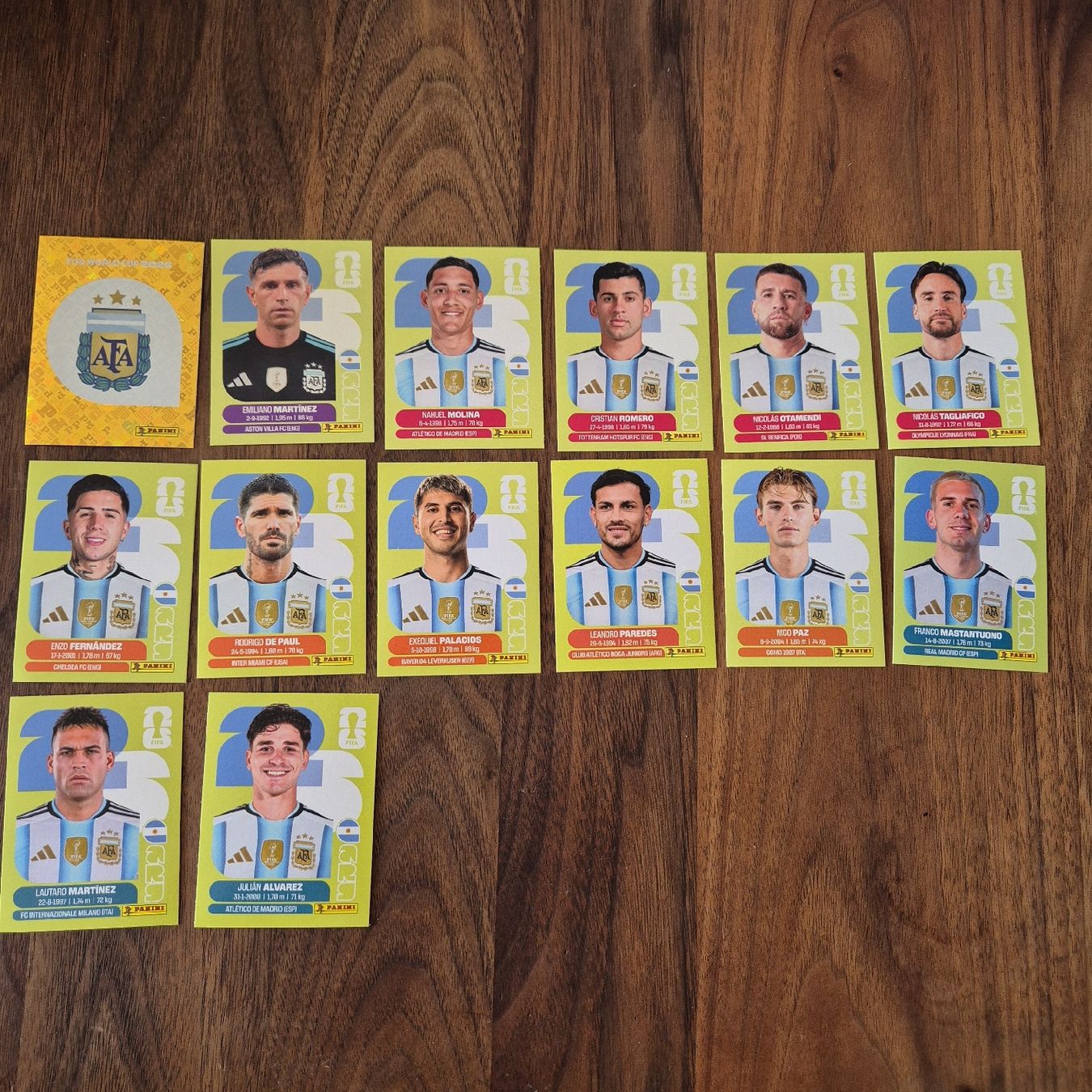 Panini Sammelbilder & Trading cards: Panini Sticker Argentinien 2026 14 Stk – Neu (gemäss Beschreibung) aus Zürich von S1997