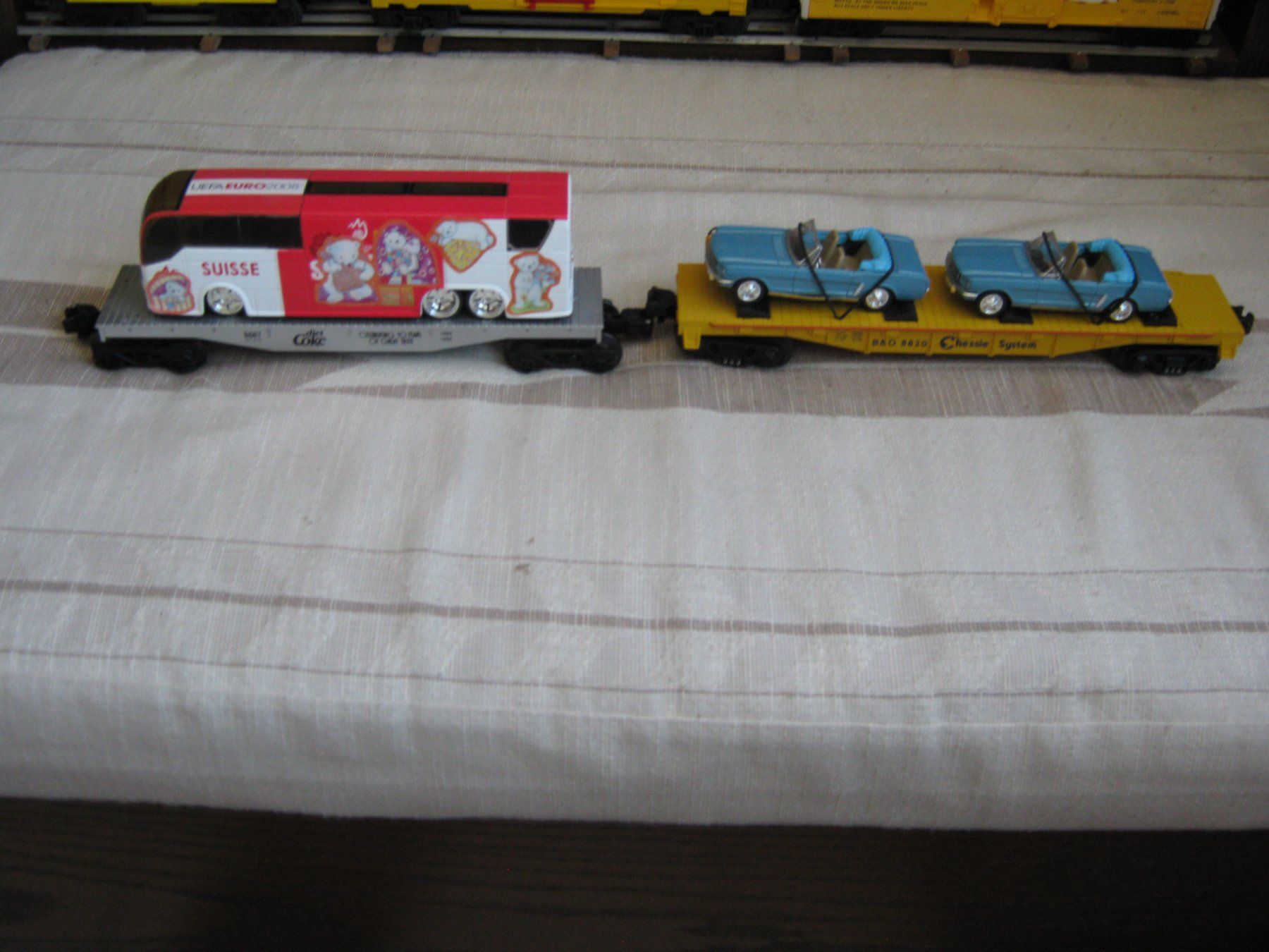 Modellini di ferrovie: Flachwagen Beladen Spur 0 – Usato da Hirschthal venduto da Legov 9