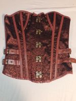 eine brownes korsets für ein cosplay
