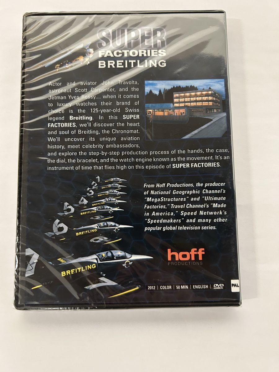 Tous les DVDs: DVD Super Factories Breitling NOS UVP – Neuf avec emballage d'origine à Zürich par jul_8lsv 1