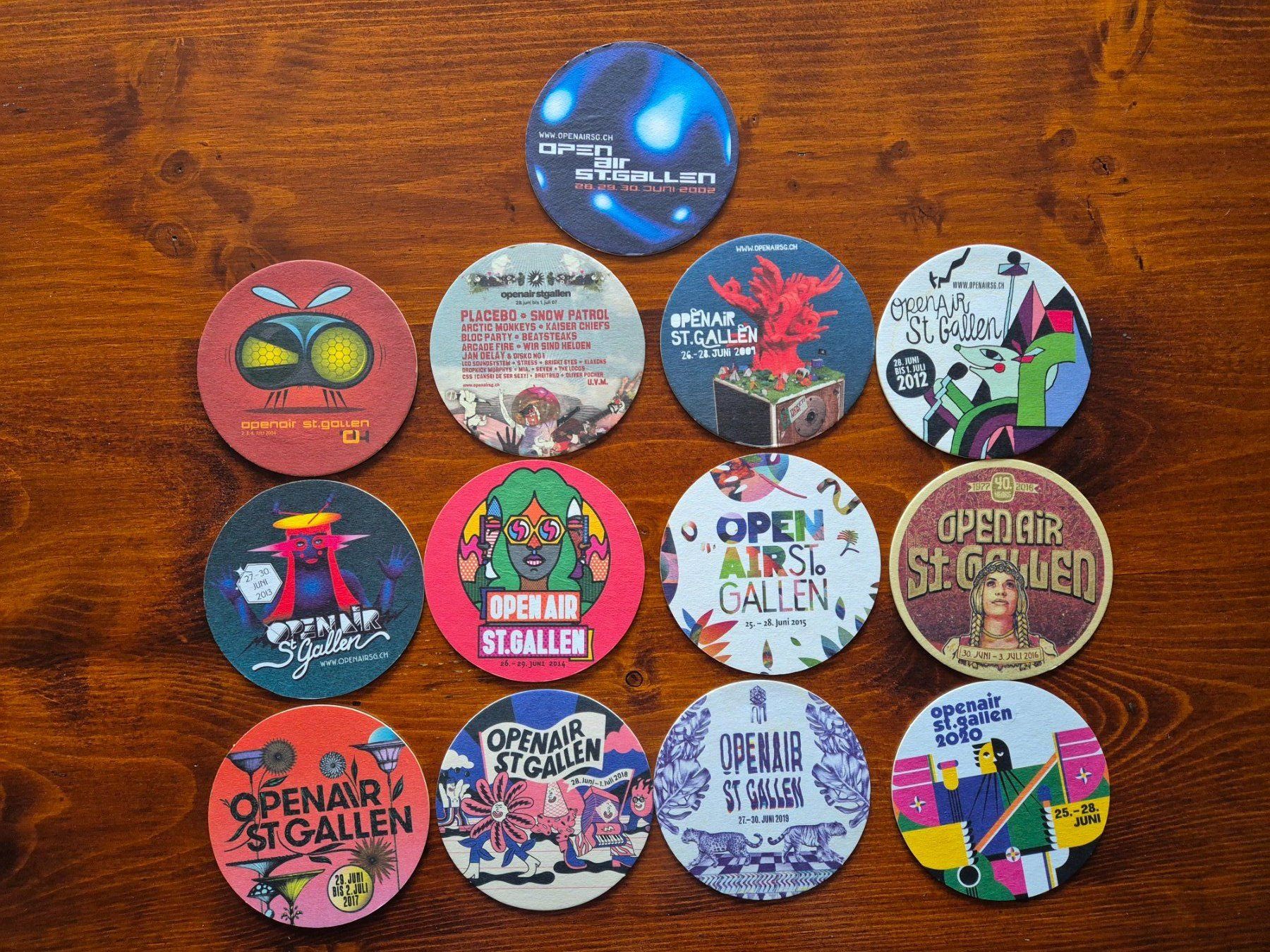 Sottobicchieri: Bierdeckel Schützengarten Open-Air – Usato da St.Gallen venduto da Stocken64