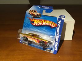 70’ Plymouth Road Runner 1/64 Hot Wheels 10 HW Nightburnerz