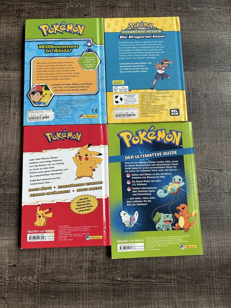 Bücher: Pokémon Bücher – Gebraucht aus Nussbaumen AG von MatBin1234 1