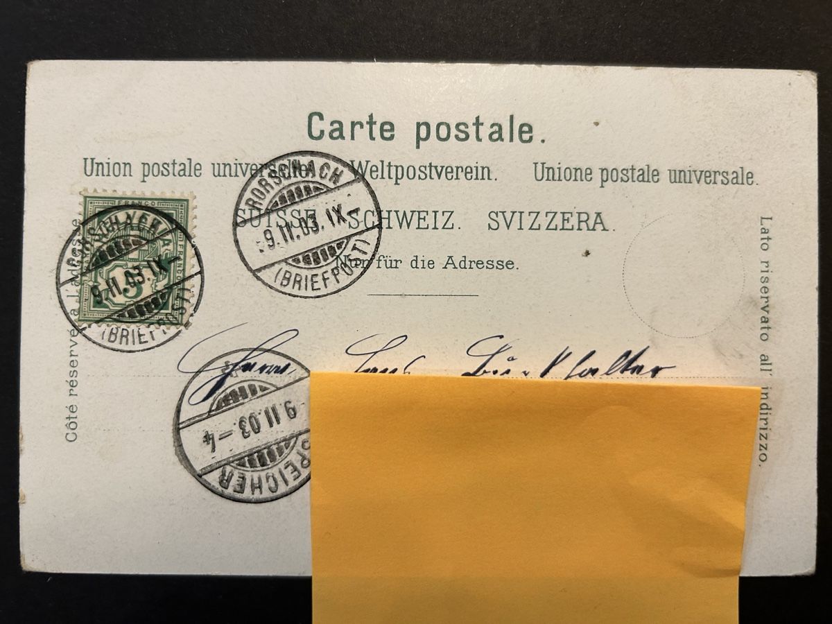 Ansichtskarten: Julierpass Postkutsche Rar! – Gebraucht aus Fanas von Alessio11 1