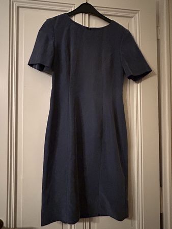 Silk dress short sleeves