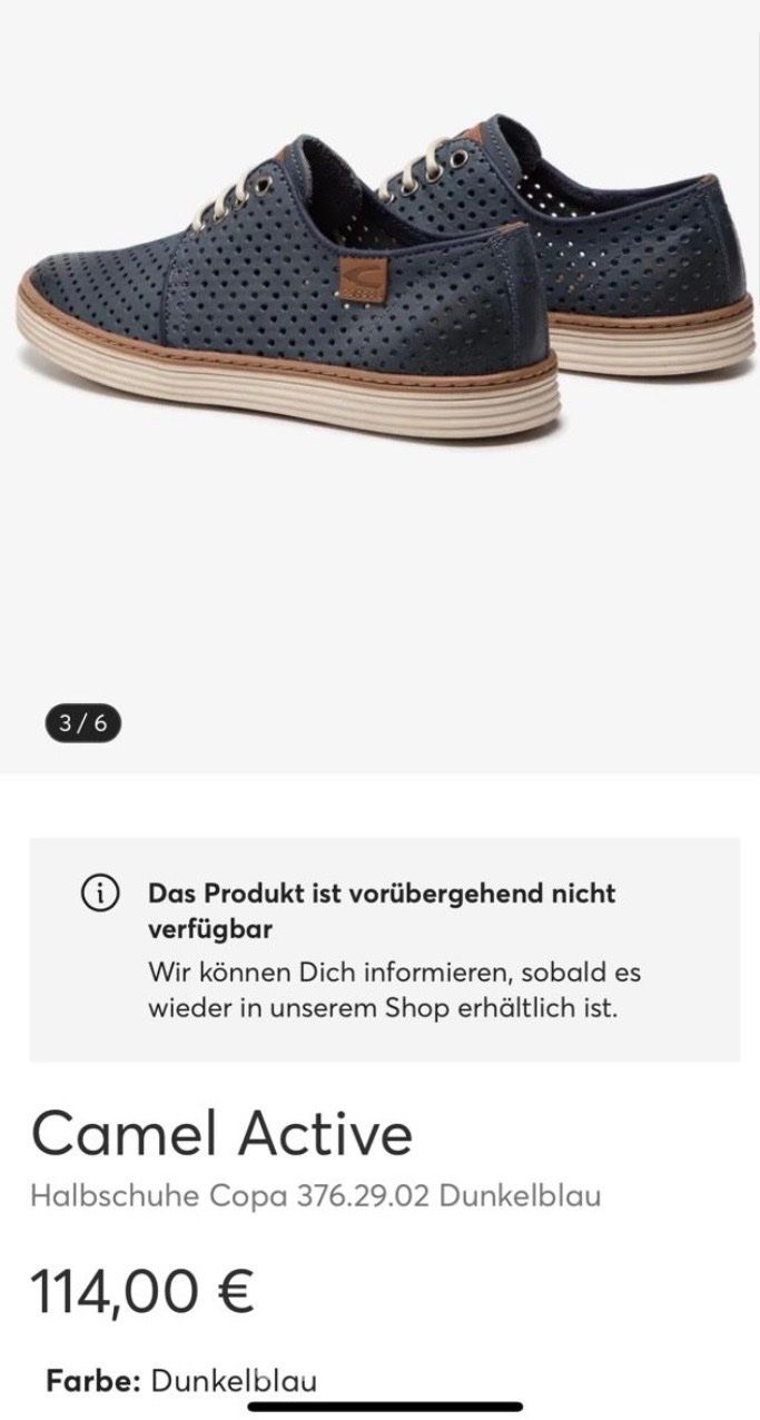 Camel Herrenschuhe: Camel Active Herrenschuhe, Gr. 41.5, Leder – Gebraucht aus Zollikerberg von Jvac2 2