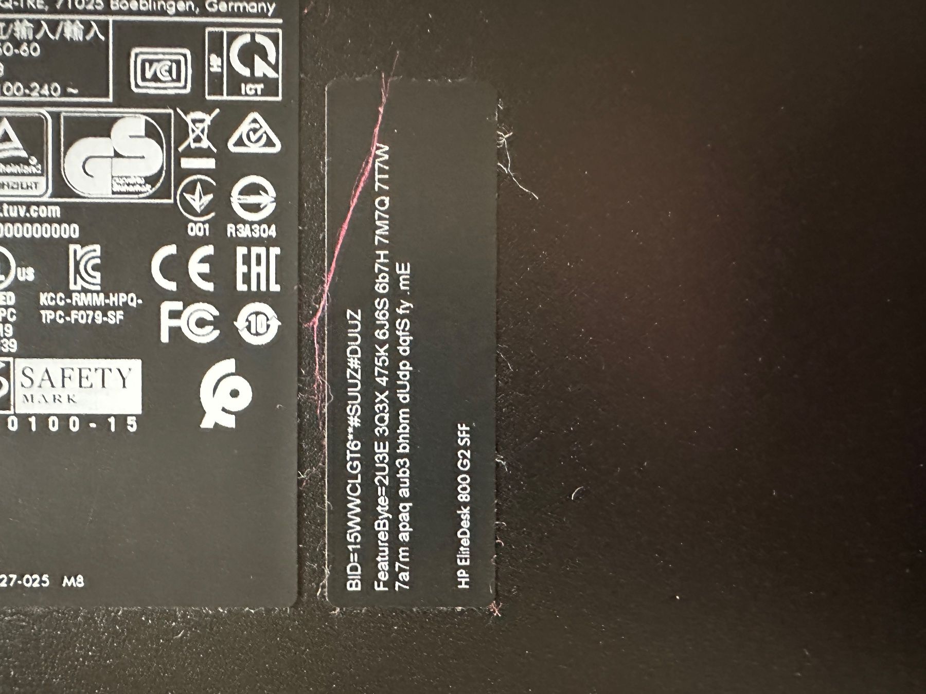 Hewlett Packard PCs: HP EliteDesk 800 G2 SFF Desktop PC – Defekt aus Zuerich von Elduende 3