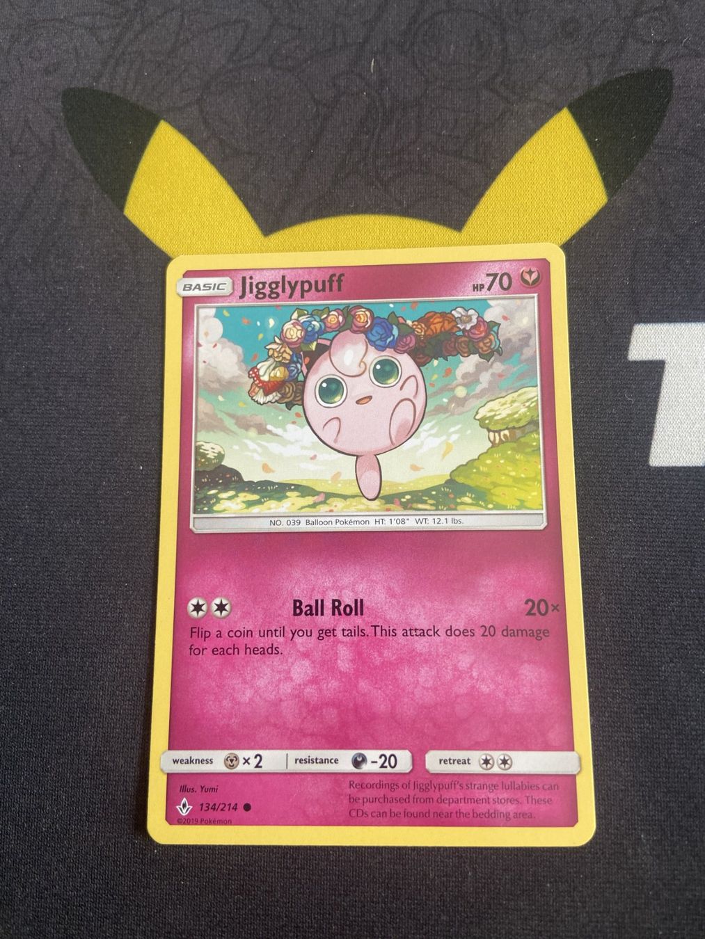 Cartoline: Jigglypuff 134/214 Kräfte im Einklang – Usato da Reinach BL venduto da Sobek96