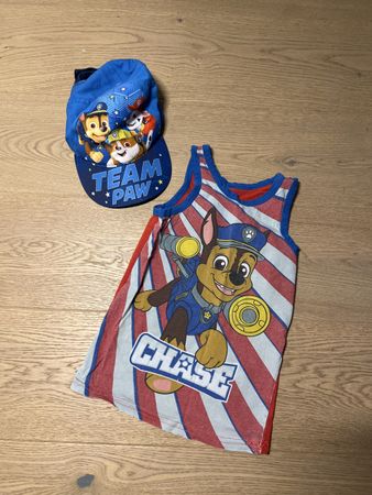Paw Patrol Set: T-Shirt & Cap, Gr 86/92 Kappe Basecap