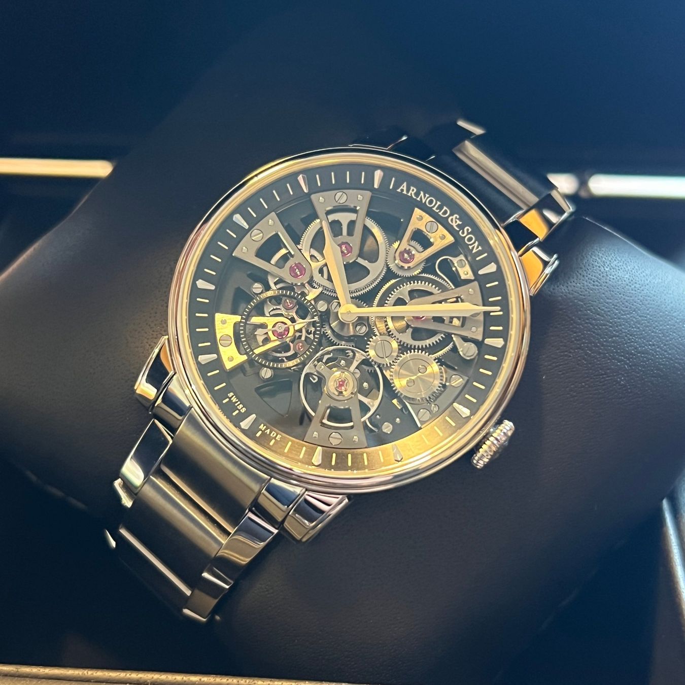 Uhren: FLASH SALE Arnold & Son Nebula 40 Steel Full Set 1.NEAS.B04B – Gebraucht aus Carouge GE von Watchaser 8