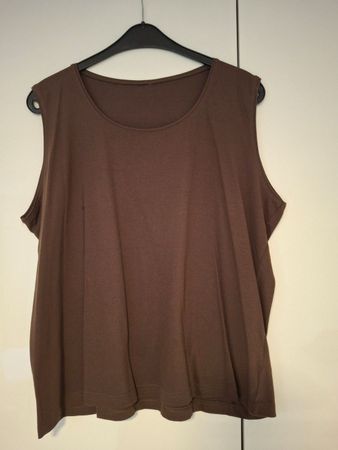 Braunes Kingfield Top, Grösse XXL