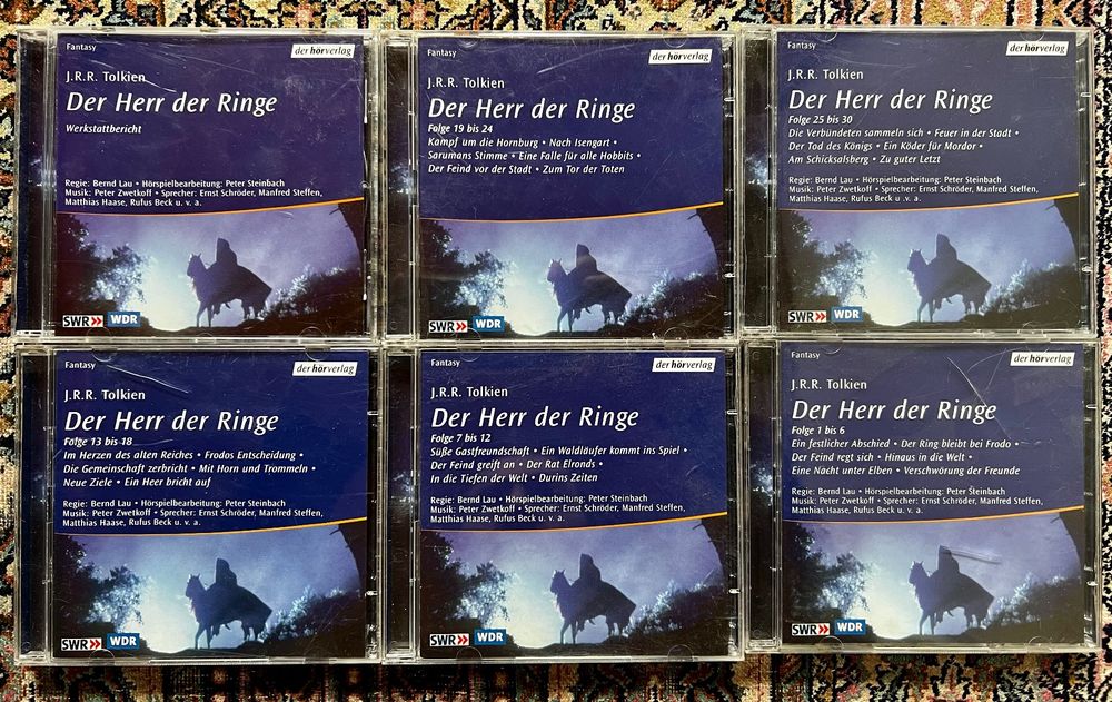 Der Herr der Ringe - Hörspiel auf 11 CDs - J.R.R. Tolkien | Kaufen auf ...