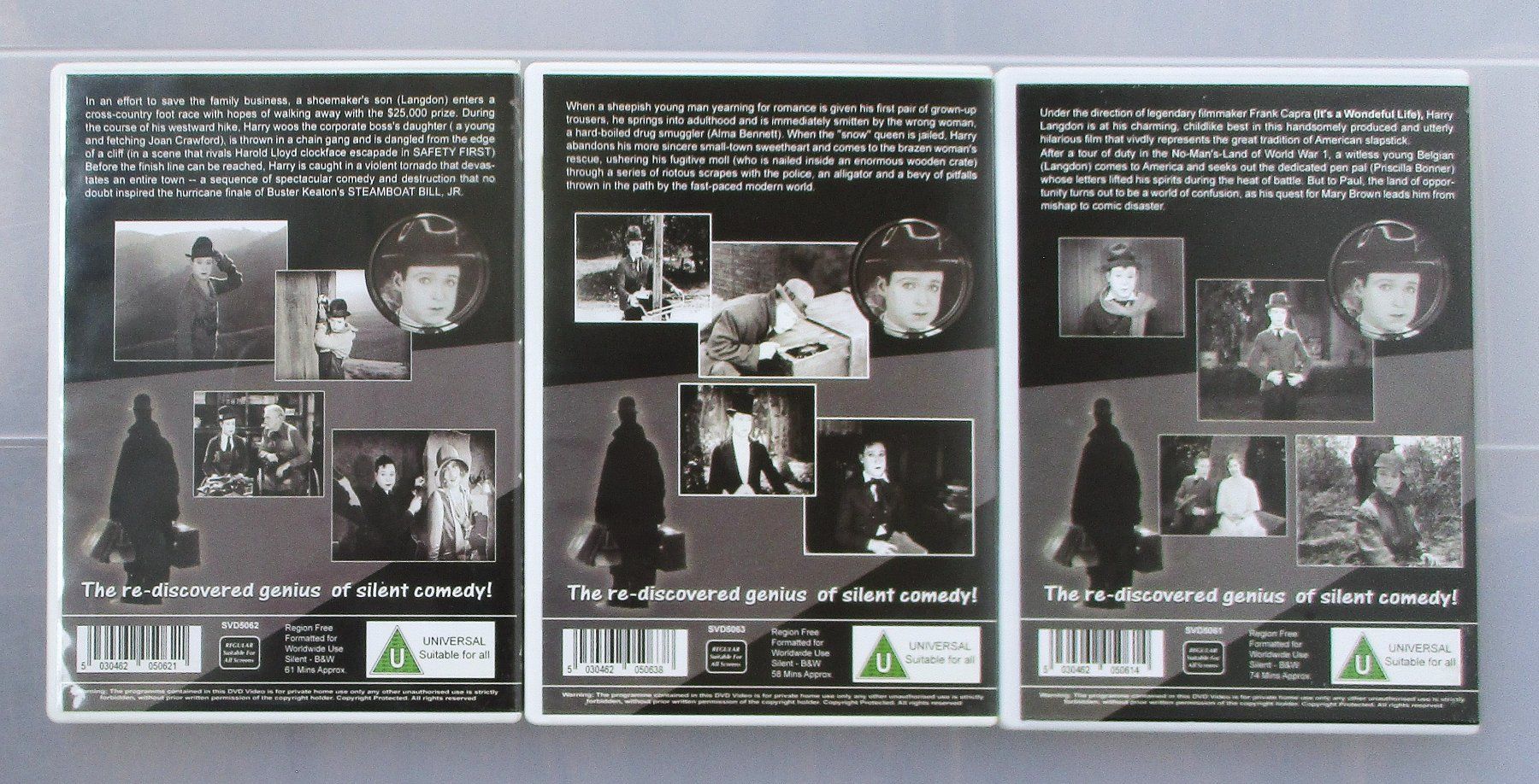 Alle DVDs: HARRY LANGDON - 3-DVD Set – Gebraucht aus Wattwil von Muriel10 1