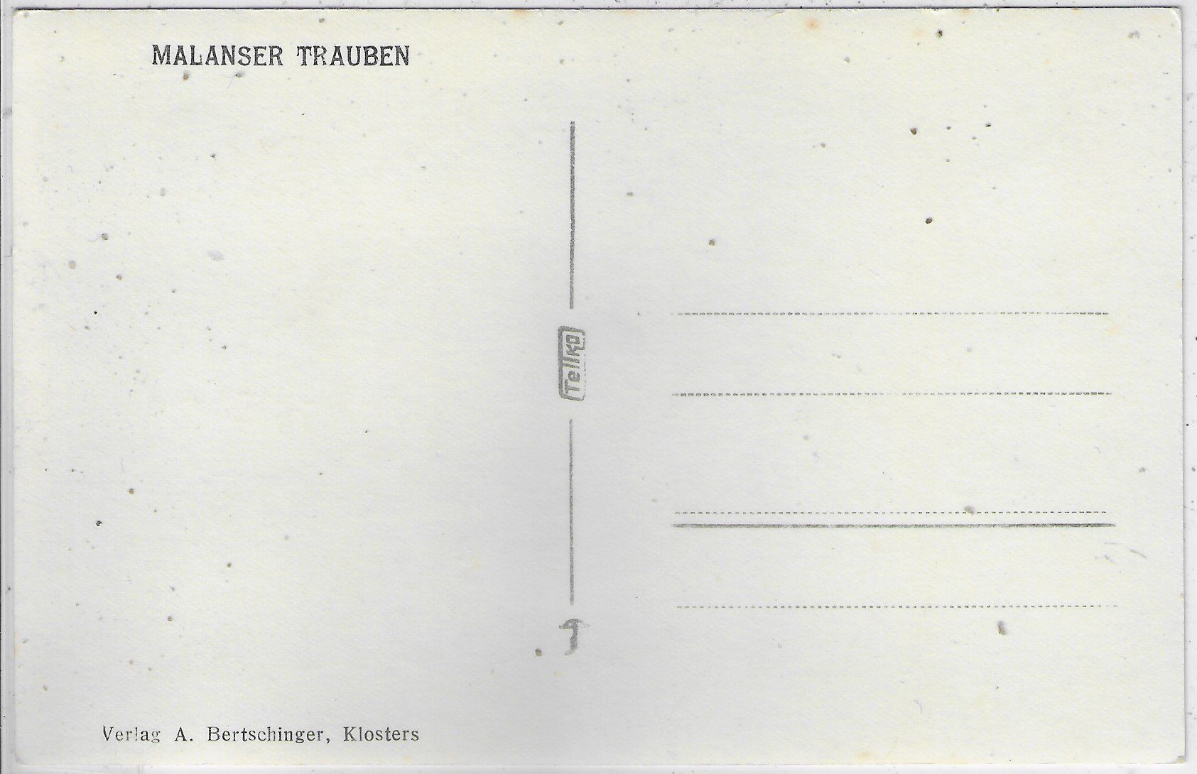 Cartes postales: Malanser Trauben - Malans – D'occasion à Ettingen par Kartenplanet 1