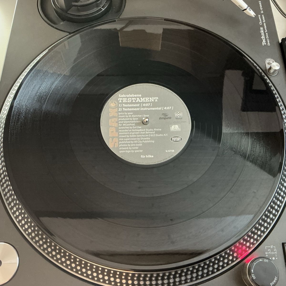 Dischi in vinile: Spax - Testament/Popschutz Vinyl 12" Maxi – Usato da Thayngen venduto da AyhanSH 3