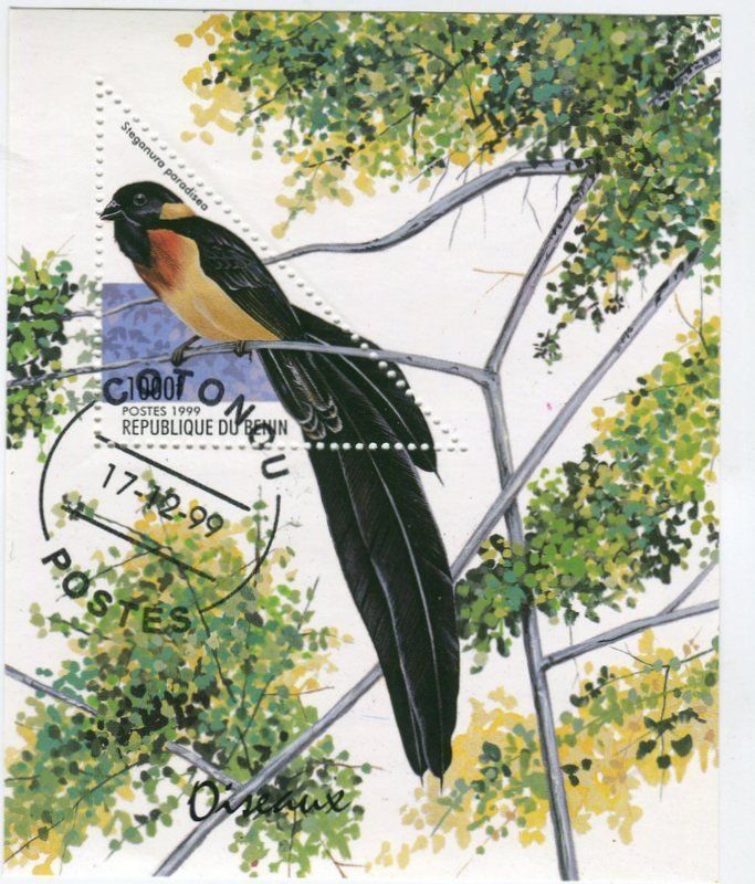 Tous les timbres: Block "Vögel". Benin. – Neuf avec emballage d'origine à Basel par Butsch5