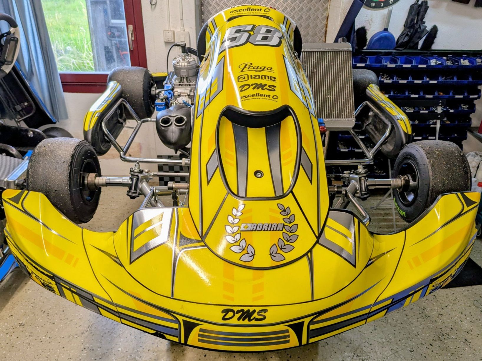 Go-Kart: Praga Evo 3 mit IAME S-125 – Usato da Zauggenried venduto da babuk 1