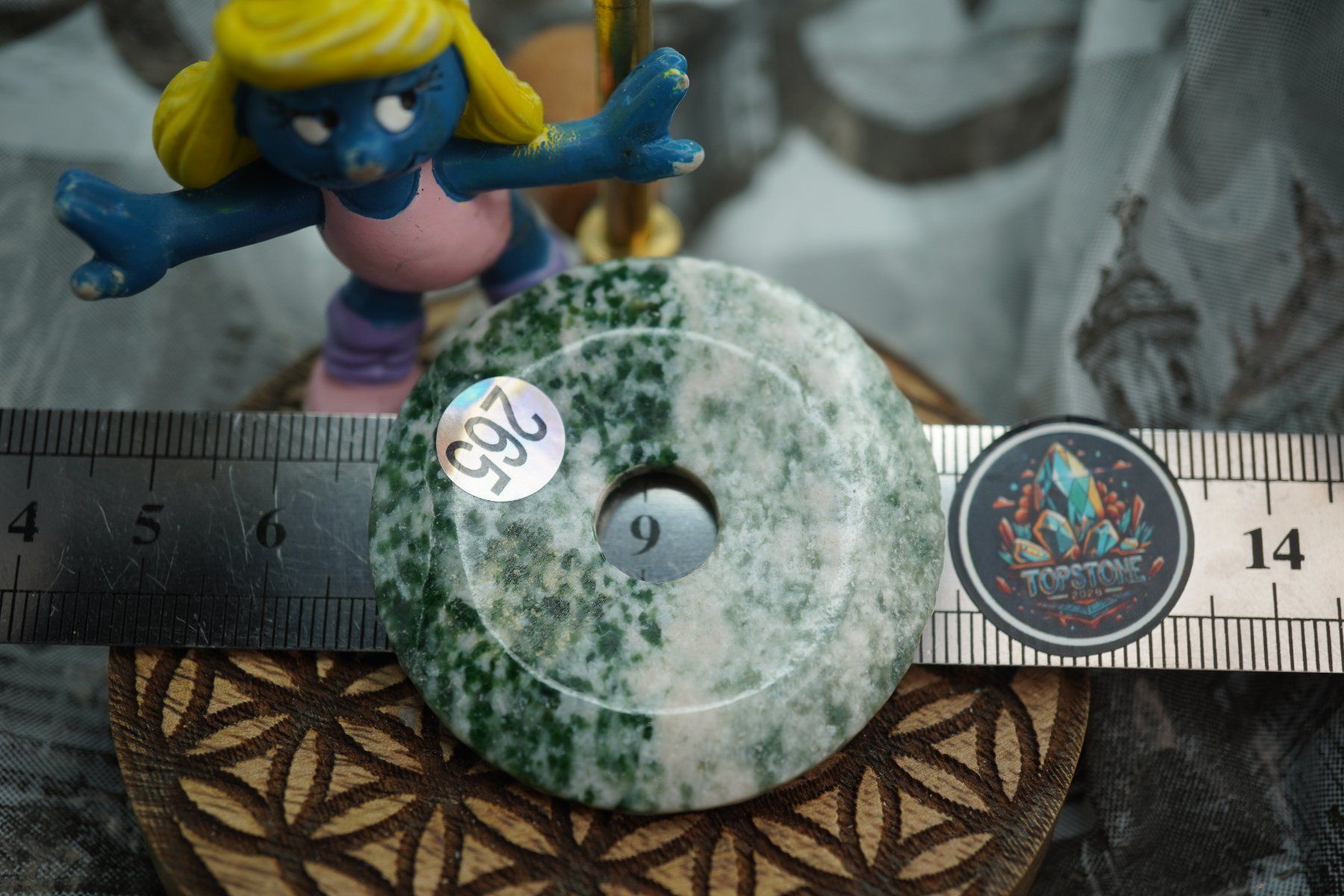 Minerali & Pietre curative: Baum Achat    Pi  Scheibe  ca45mm    ab  1.-     Räumung – Nuovo e nell'imballaggio originale da Eschenbach SG venduto da topstone 4