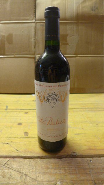 Vino: La Beliere Baron Philippe Rothschild 1998 – Usato da Zürich venduto da inf_gt6t