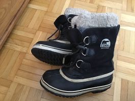 Winterstiefel Sorel schwarz Grösse 33 gebrauchter Zustand