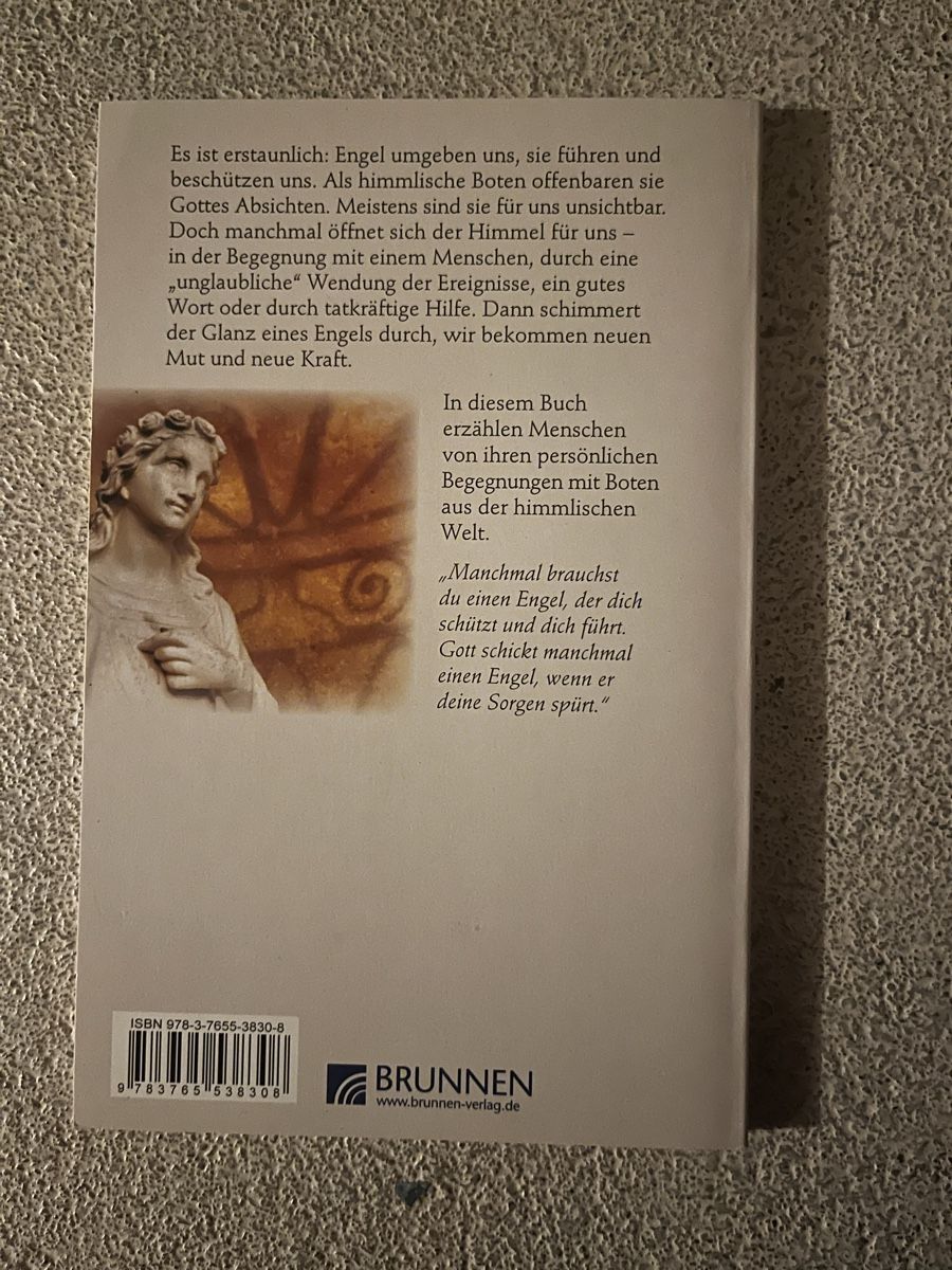 Libri: Manchmal brauchst du einen Engel - Buch – Nuovo (secondo la descrizione) da Bern venduto da Anja200414 1