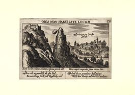 Grüningen Kupferstich von 1637