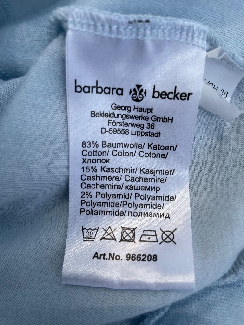 Pullover & Sweatshirts: Kapuzenpulli 36/38 BARBARA BECKER Cotton/15% Cashmere – Gebraucht aus Zürich von Pamuk04 5