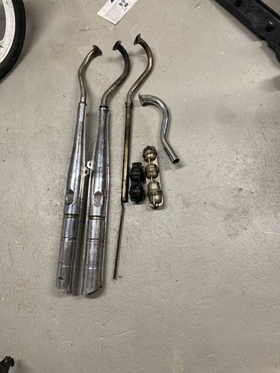 Puch Sistemi di scarico: Puch Maxi 22mm Auspuff  – Difettoso da Büren an der Aare venduto da twostrokeguy