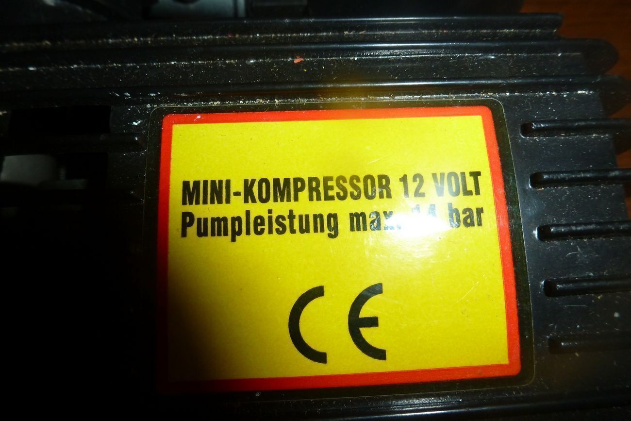Kompressoren: Mini-Kompressor 12V, 14 bar Maximum Pump – Gebraucht aus Emmen von newcar4you 1