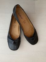 Gabor Ballerinas schwarz Leder Grösse 6.5