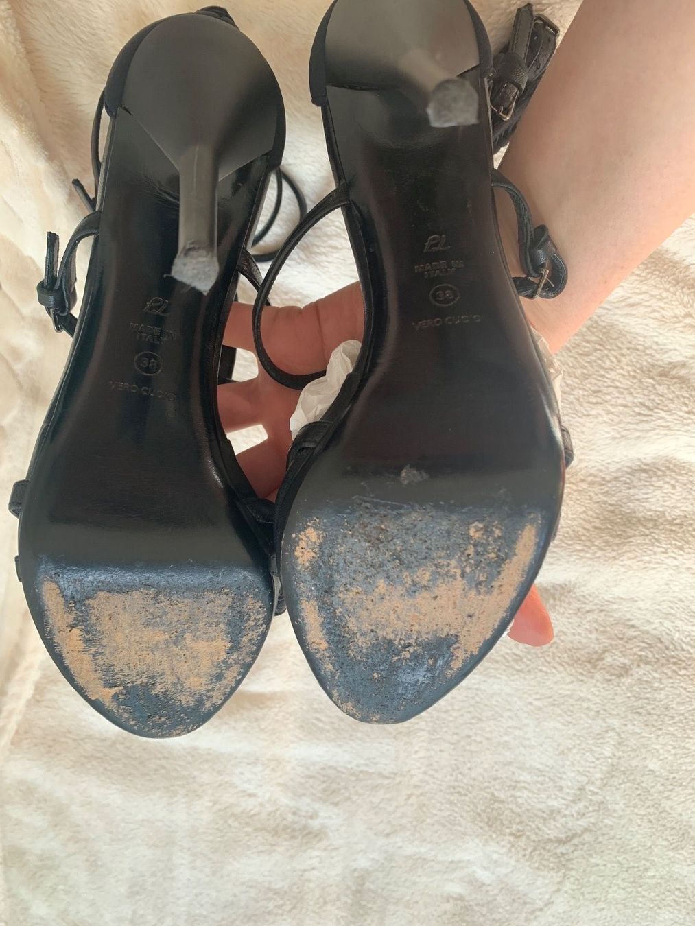 Scarpe da donna: Phillip Lim 3.1 neoprene leather sandals – Usato da Zug venduto da Nat.yushkevich 6