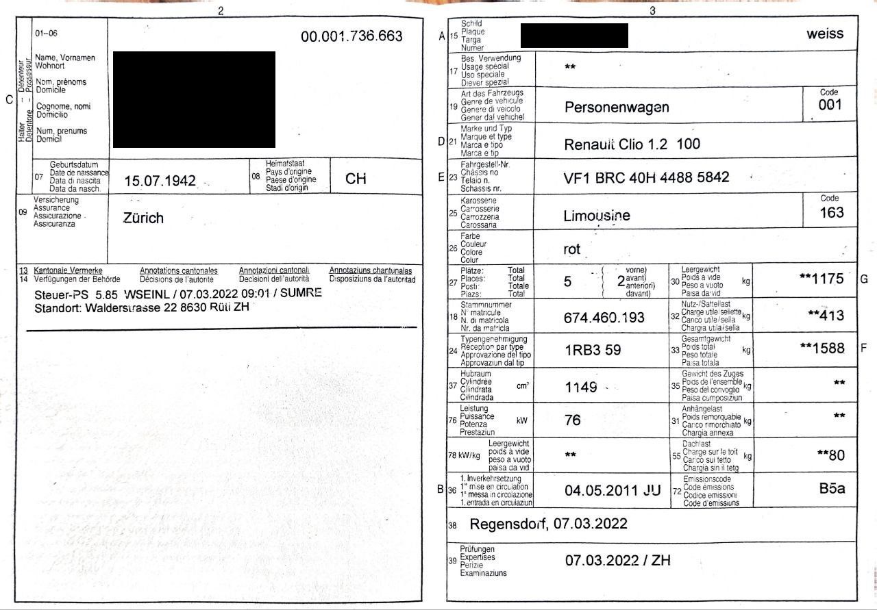 Renault Autos: Renault Clio 1.2 100 – Gebraucht aus Walde SG von Chigi-Lino-Yoda 9