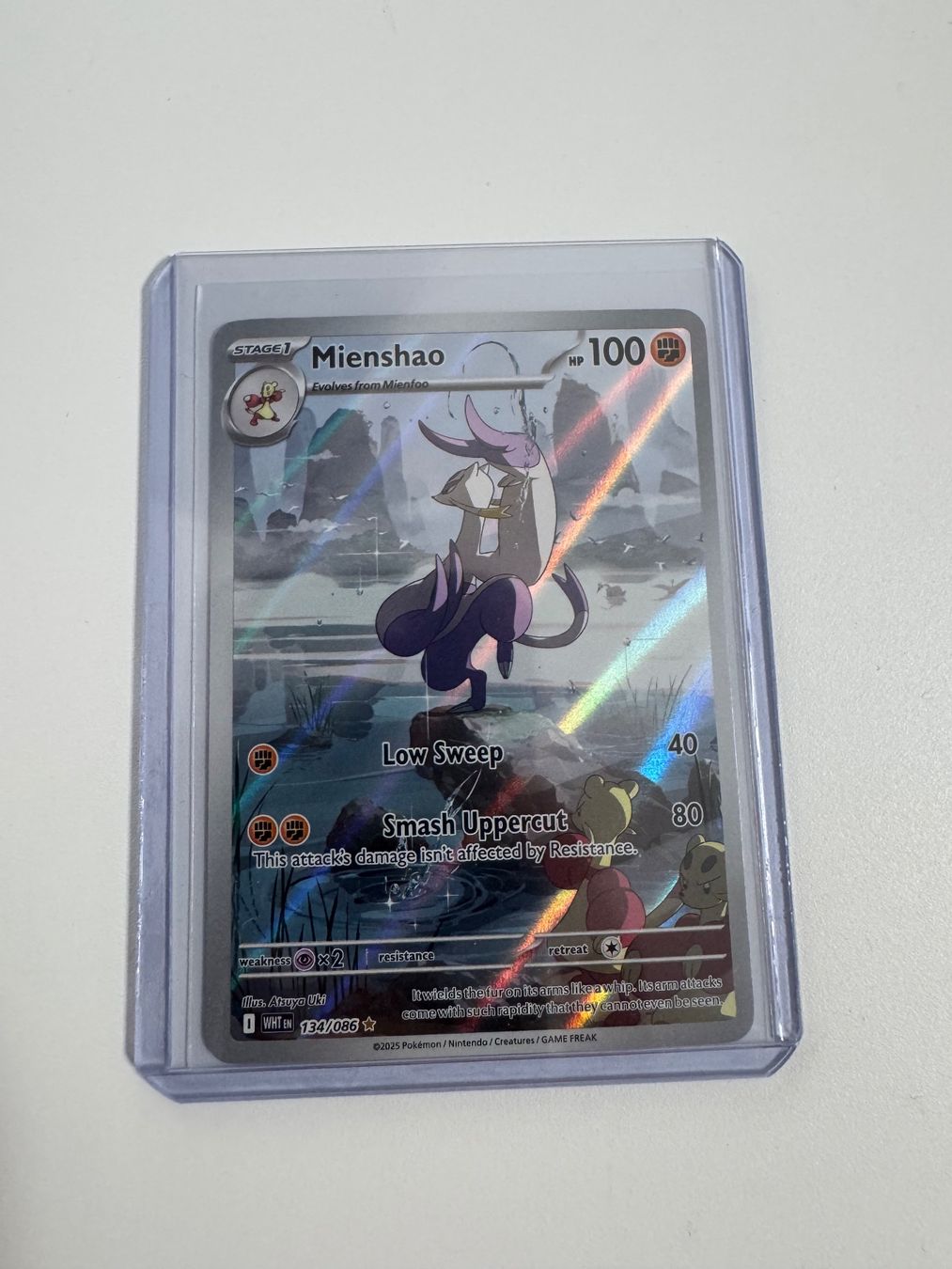 Pokémon Carte collezionabili: Mienshao Pokemon 134 White Flare – Nuovo (secondo la descrizione) da Winterthur venduto da hershanking