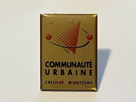 1 Pin Communaute Urbaine Creusot Montceau