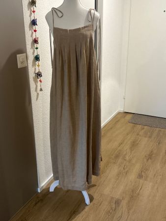 Leichtes Sommerkleid beige von Antonelli Gr. IT 40/DE 34