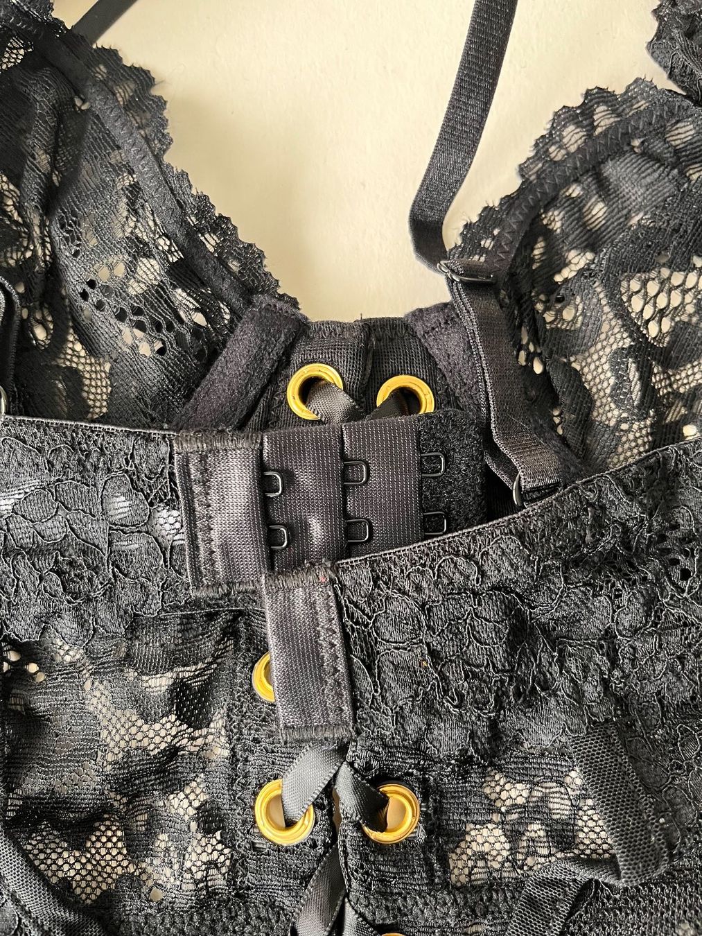 Sonstige Unterwäsche: JETTE, Spitzen-Body, Grösse 80A, Farbe Schwarz – Neu und originalverpackt aus Rudolfstetten von gst_g7xl 8