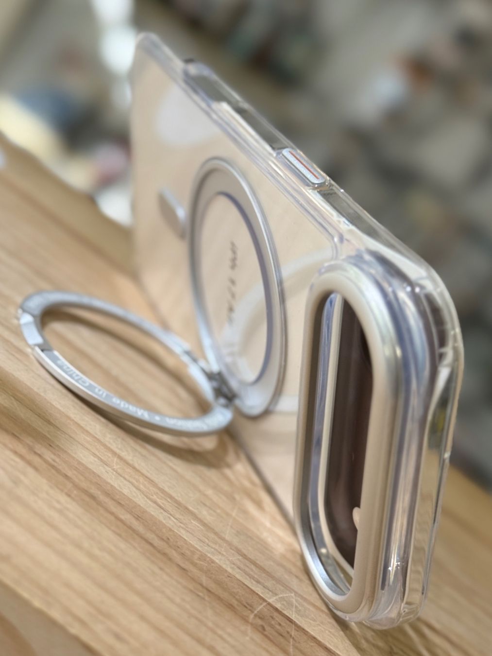 Cover & Protezioni schermo: Coque iPhone Air avec support MagSafe - transparente – Nuovo e nell'imballaggio originale da Morges venduto da DigiAC 4