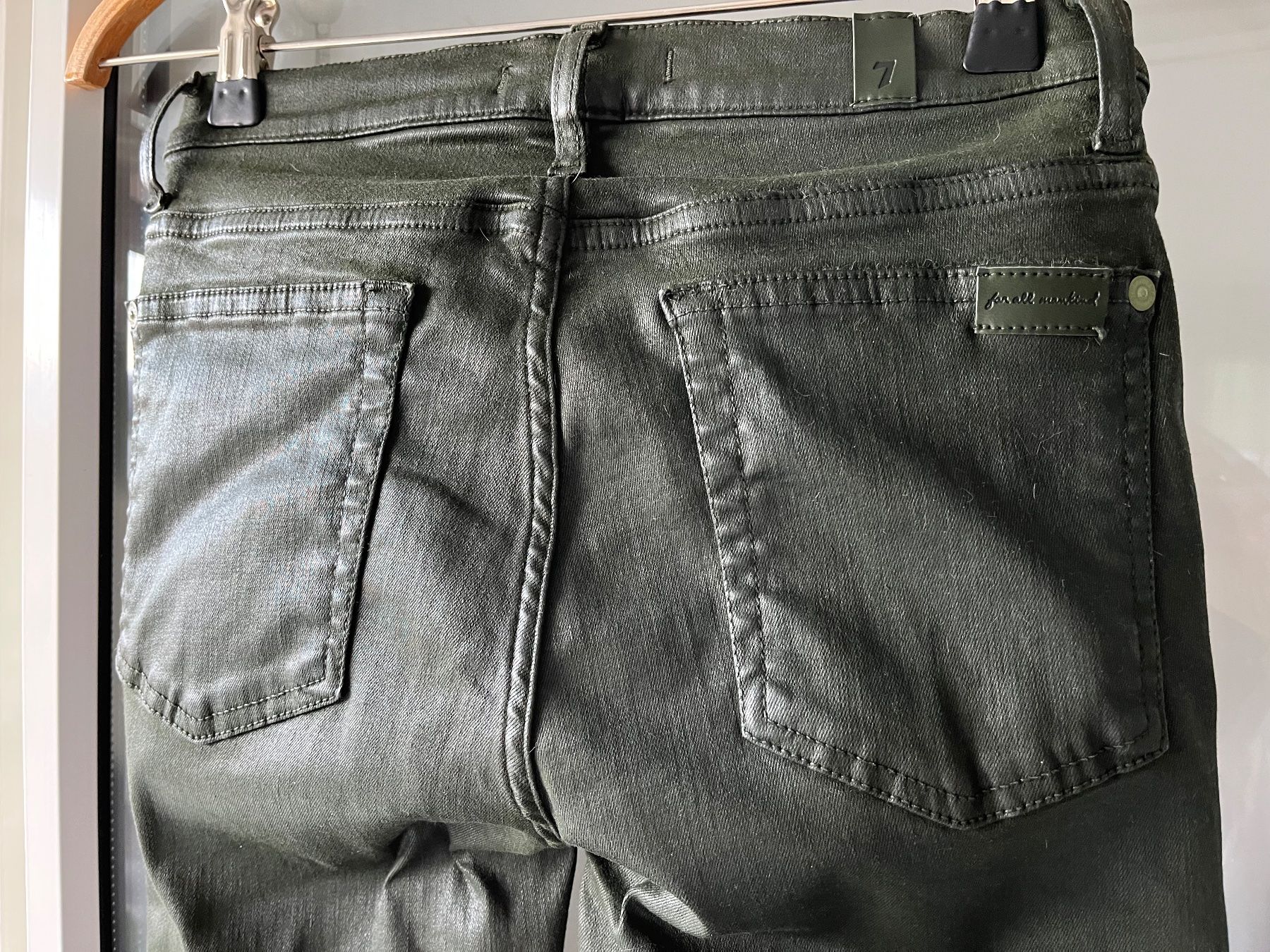 Mankind Jeans: 7 for all mankind Jeans in Lederoptik – Nuovo (secondo la descrizione) da Kerns venduto da osco01 3