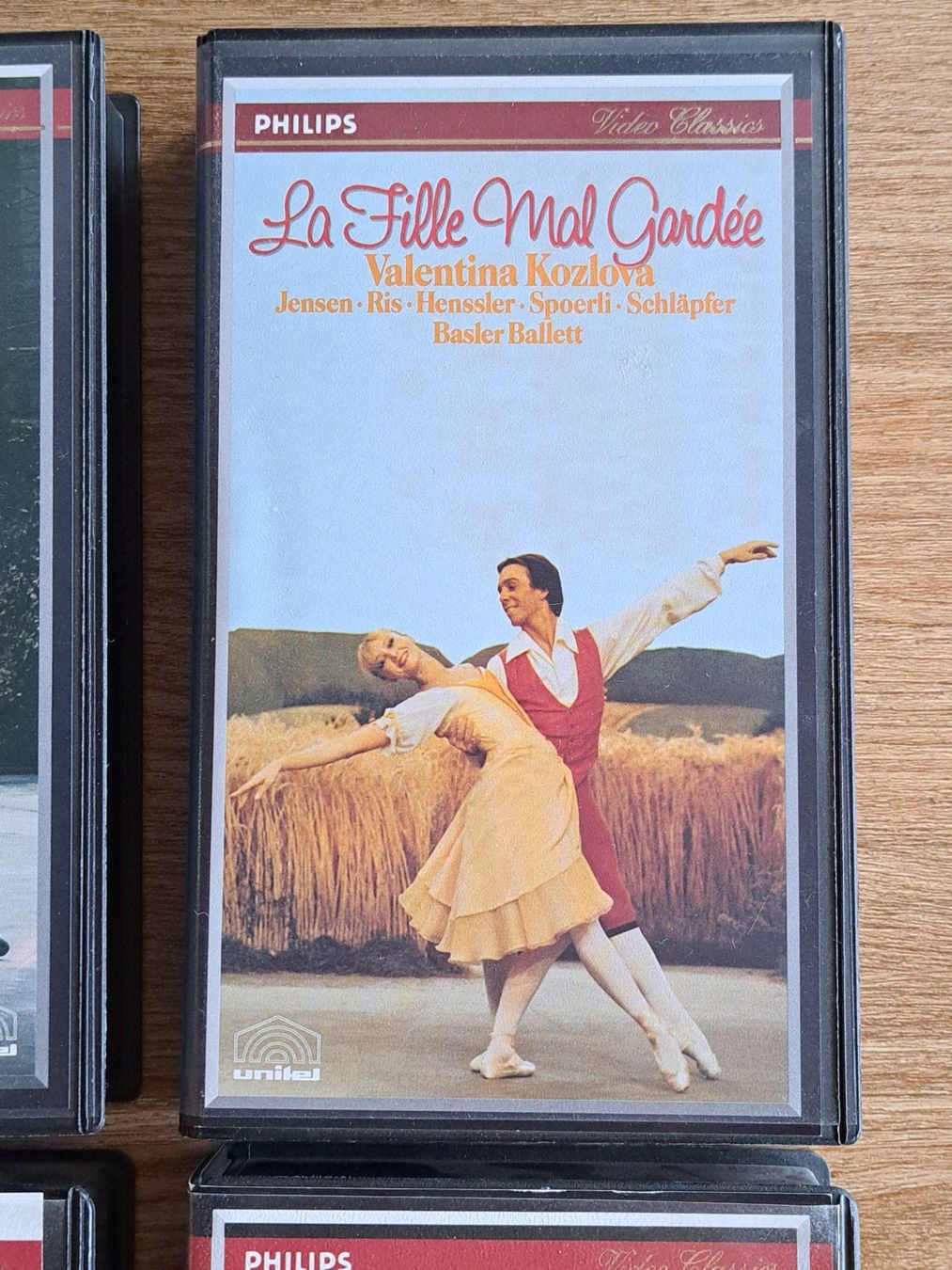 Tutti i VHS: VHS-Videokassetten, 4 verschiedene Ballet – Usato da Unterseen venduto da Kanica 2