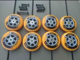 Roues pour roller 90mm