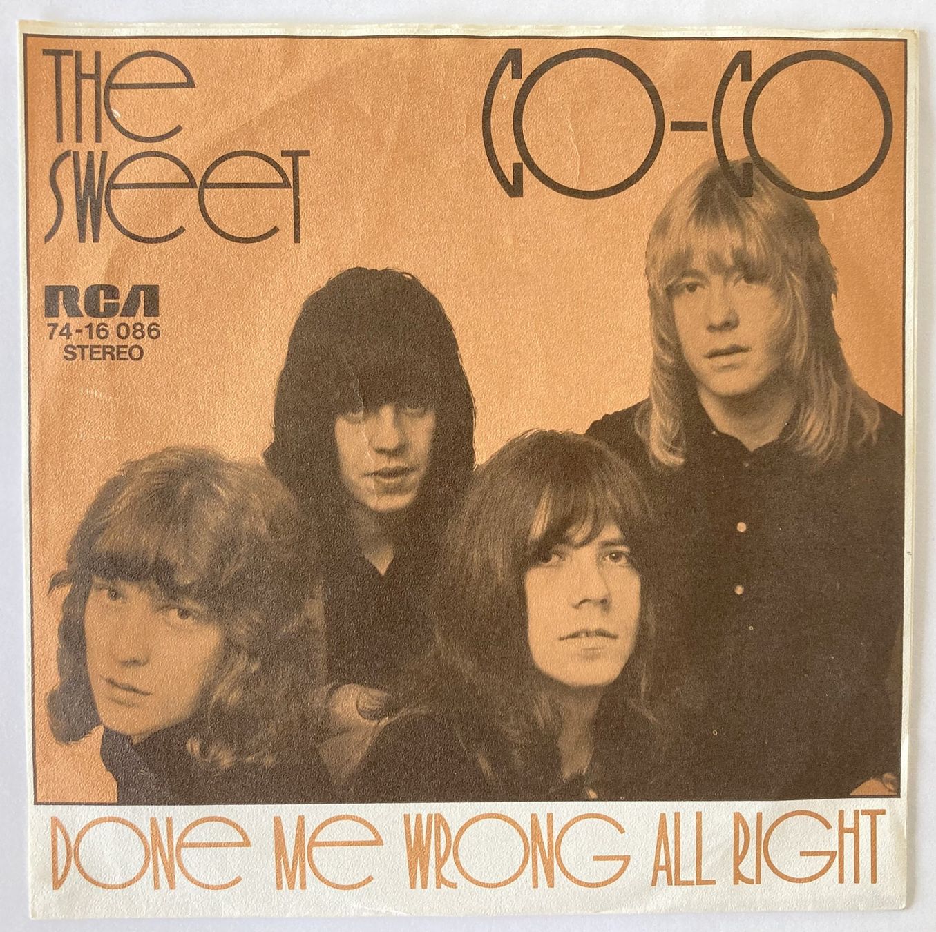 Vinyles: THE SWEET - CO-CO – D'occasion à Bottens par hotter-than-hell 1