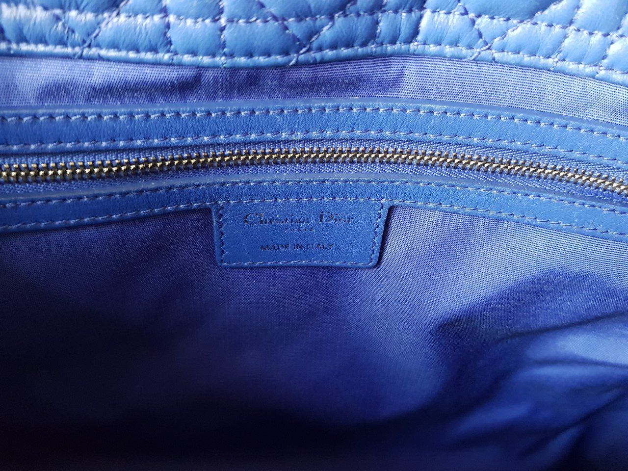 Dior Borse da donna: Original Christian Dior Soft Tasche Blau – Usato da Basel venduto da chien008 8