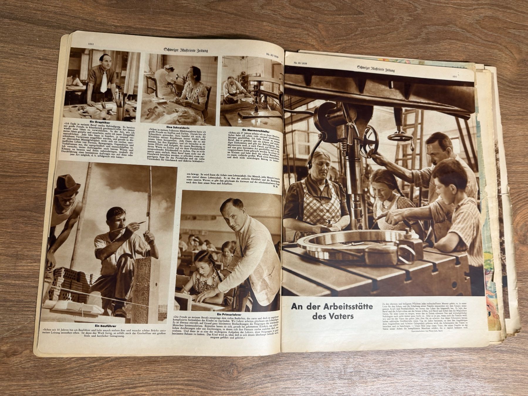Riviste & Magazine: Schweizer Illustrierte Zeitung, Sondernummer, 1939 – Usato da Nussbaumen AG venduto da olitech5415 7